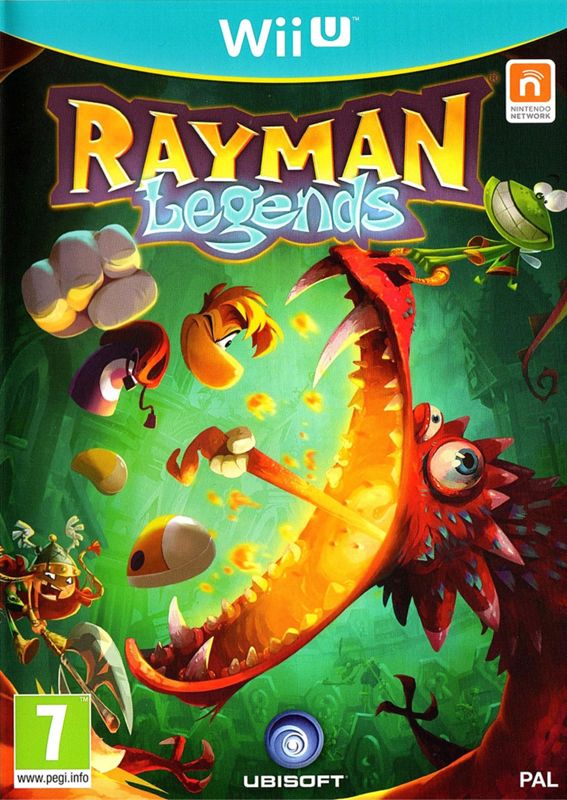 Rayman Legends box art for Wii U